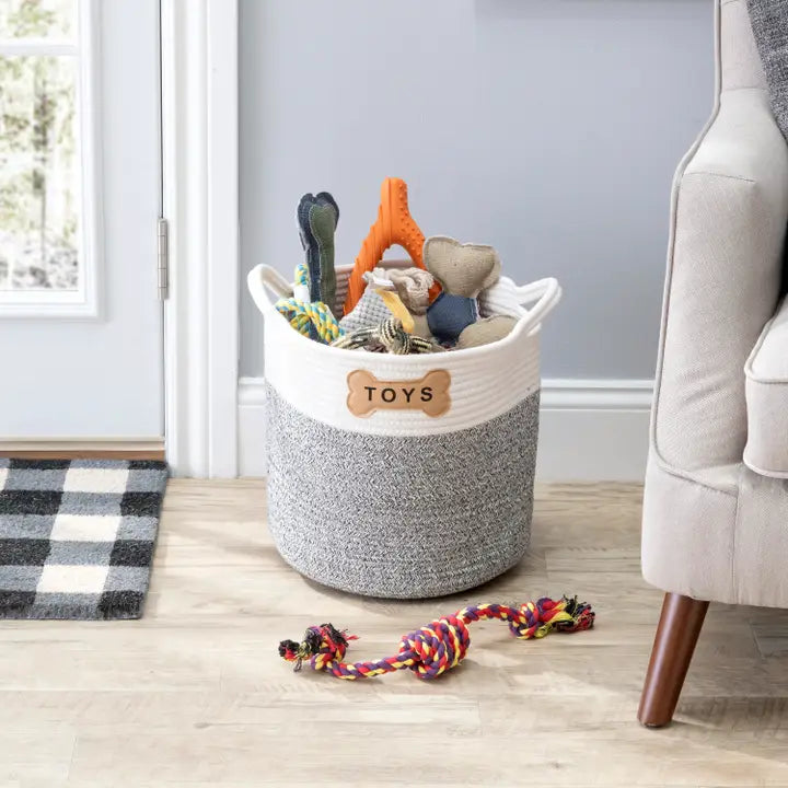 Dogs Toy Basket