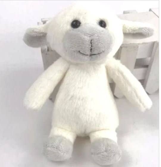 Sheep Lamb Baby Soft Toy Mini Plush - 10cm