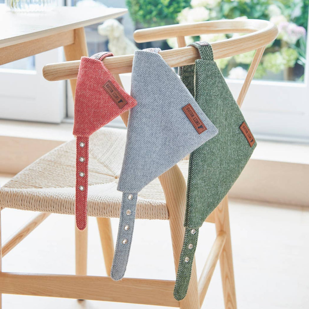 Bandana - Grey Tweed