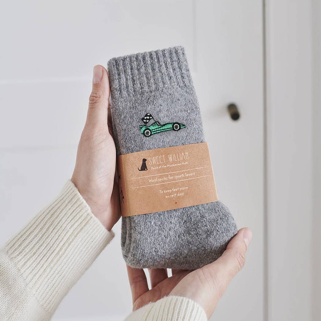 Formula One Sports Lover wool socks