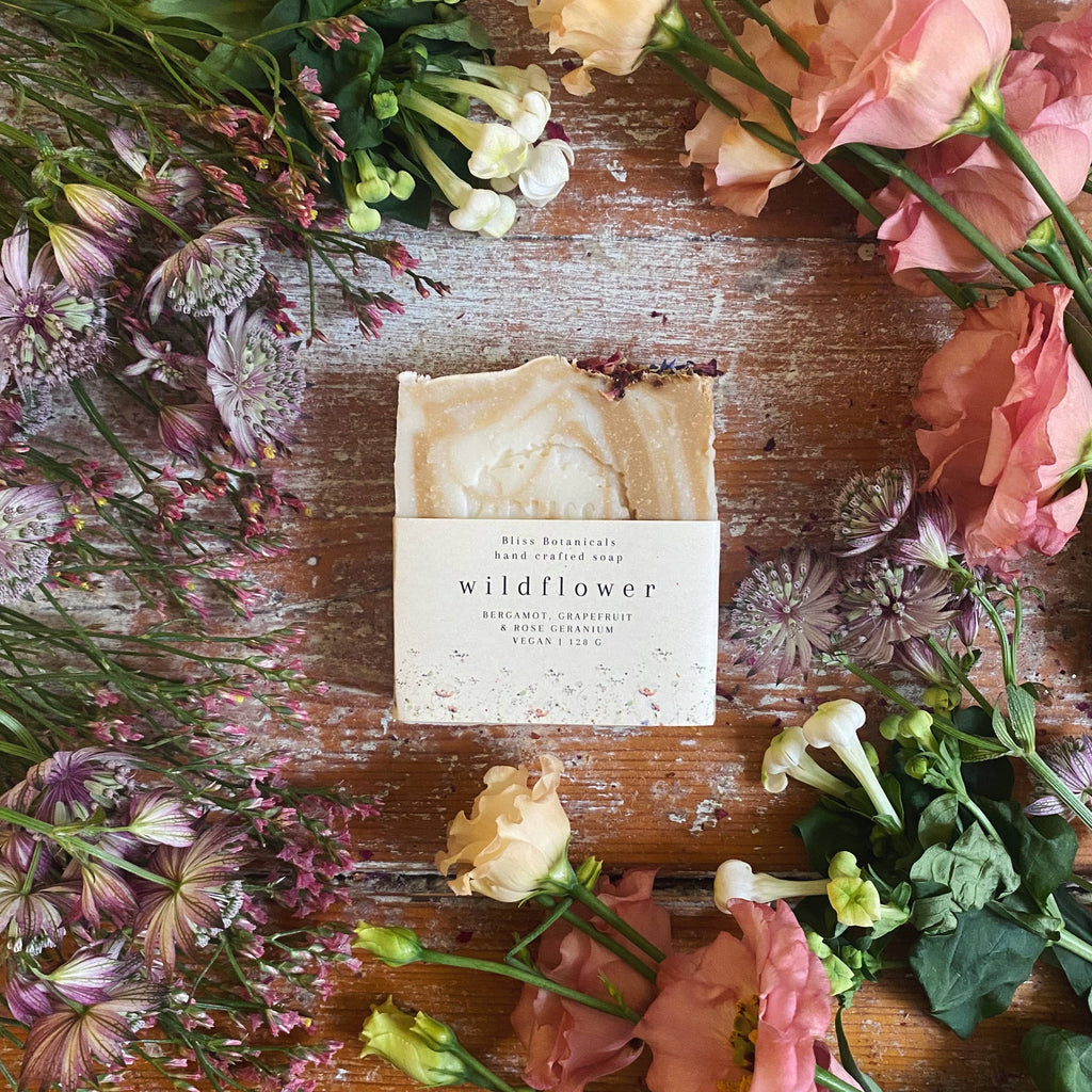 Wildflower Soap - Bergamot, Grapefruit and Rose Geranium