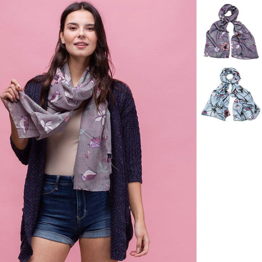 Bird Scarf by Hazel and Pip