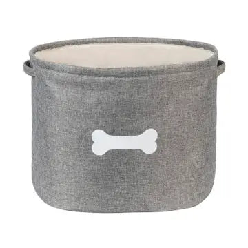 Capri Grey Pet Dog Toy Storage